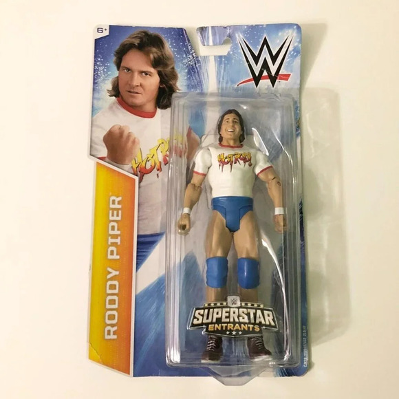 2014 WWE Roddy Piper Superstar Entrances Entrants Mattel Figure Damaged Box - Picture 15 of 16